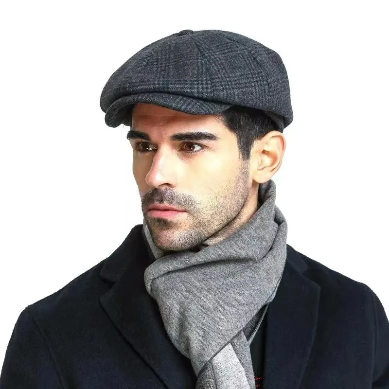 Newsboy Cap Ivy - 64cm cabeça grande oversize plus size