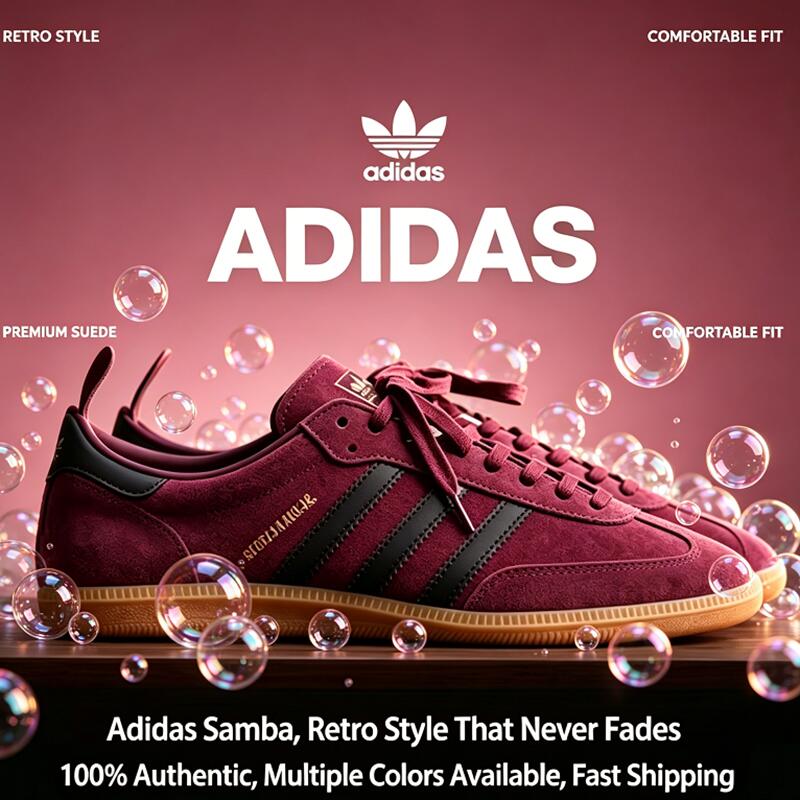 Adidas Shoes Samba - Tênis Adidas Samba Trefoil Unissex de