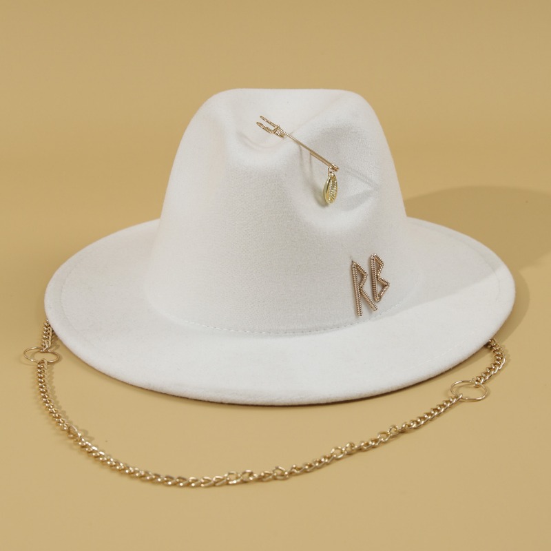 Chapéu Fedora de Lã Feltro da  - Fedora Hat Wool avaliação e preço