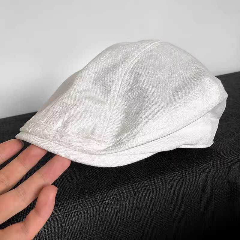 Boné Vintage de Linho Estilo N - Newsboy Cap Ivy avaliação e preço
