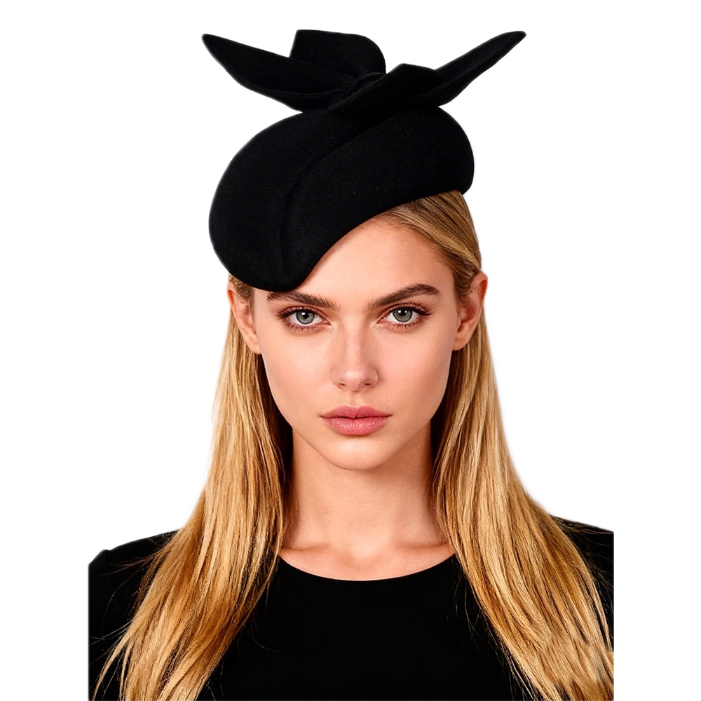 Boina Francesa de Lã Preta e B - Beret French Wool avaliação e preço