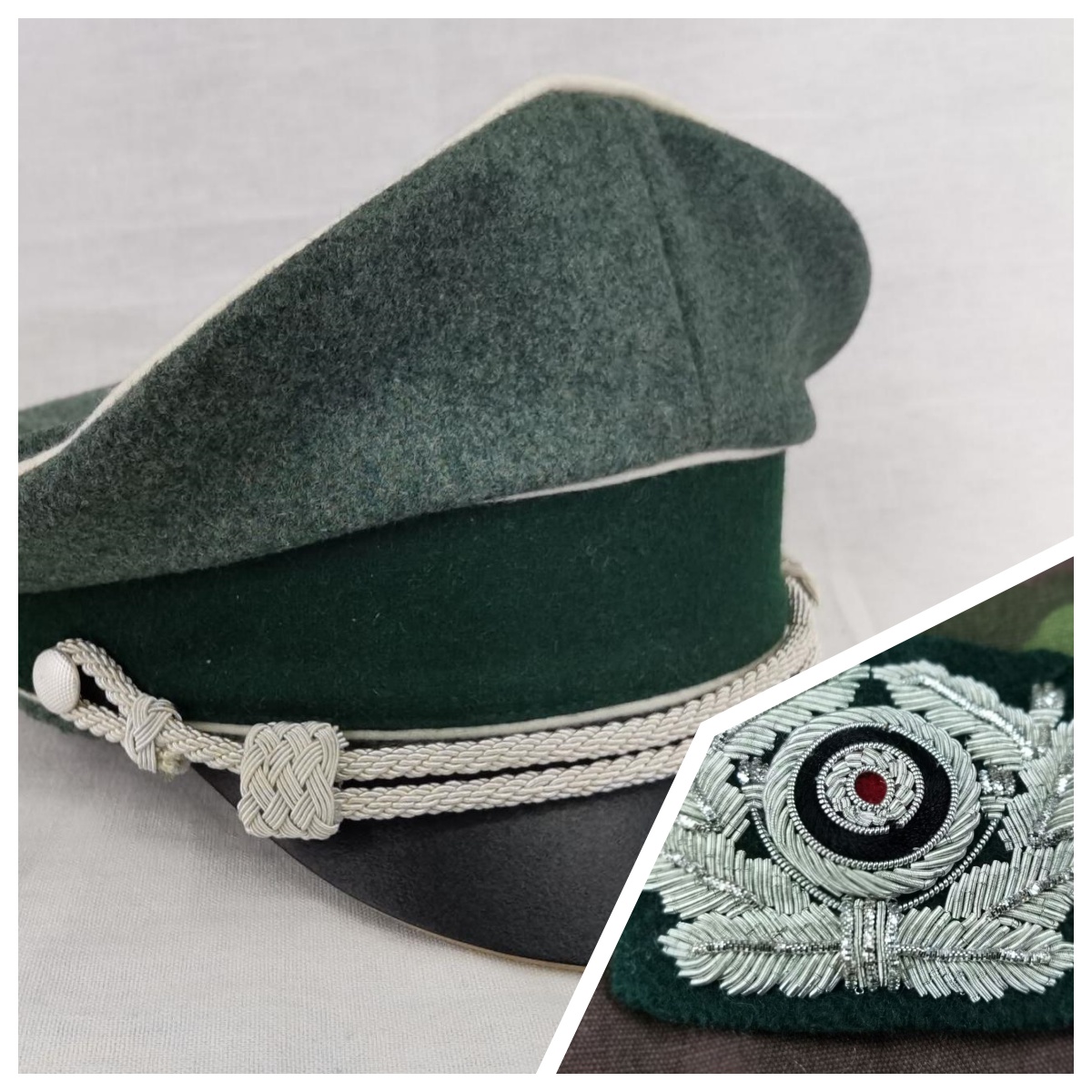 E.M.D.WW2 E.M.D Chapéu de comb - Fedora Hat Wool avaliação e preço