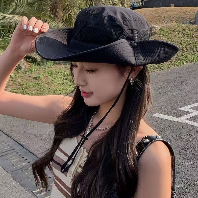 Chapéu de Verão Masculino com  - Sun Hat Wide Brim avaliação e preço