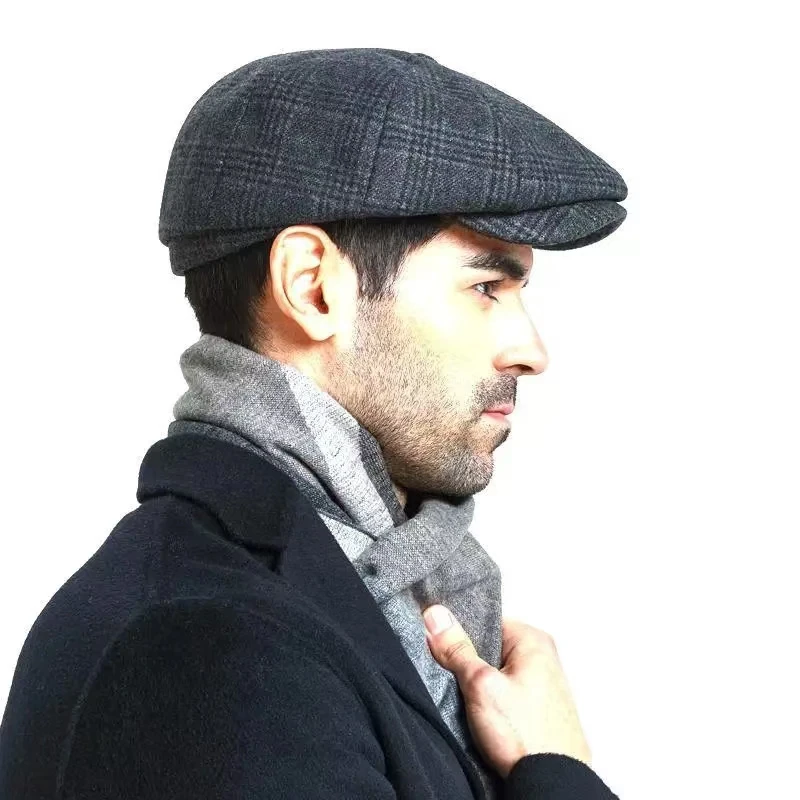 64cm cabeça grande oversize pl - Newsboy Cap Ivy avaliação e preço