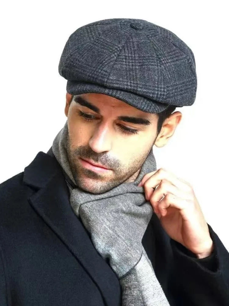 64cm cabeça grande oversize pl - Newsboy Cap Ivy avaliação e preço