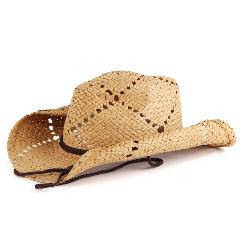 Unisex feminino masculino retr - Cowboy Hat Straw avaliação e preço