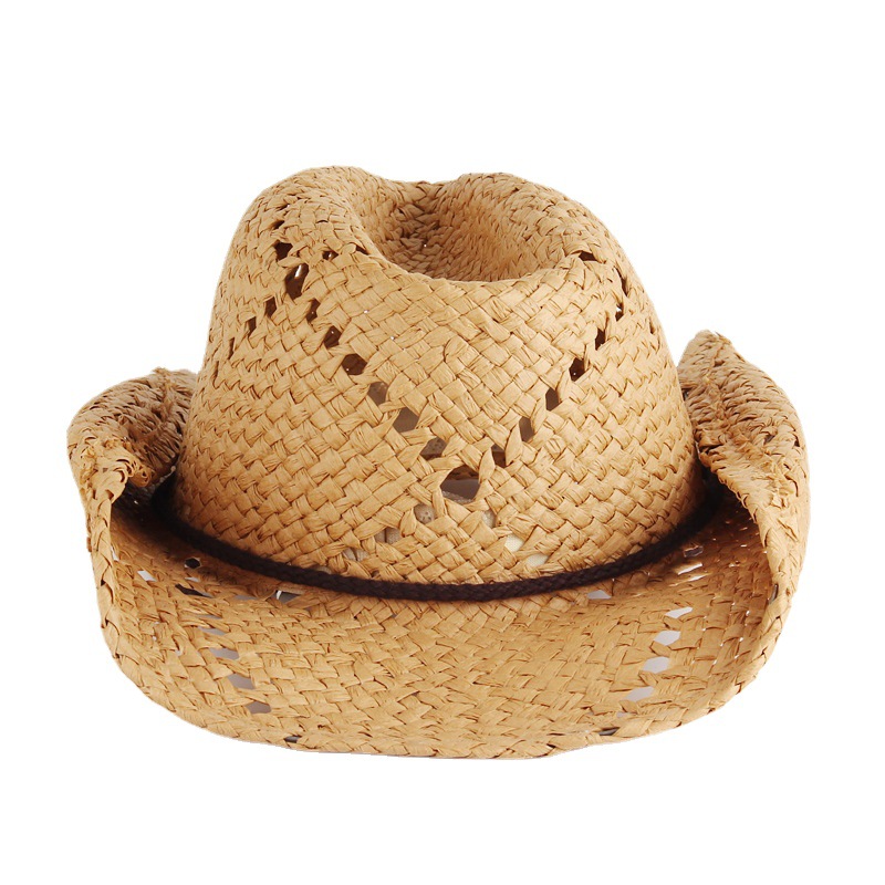Unisex feminino masculino retr - Cowboy Hat Straw avaliação e preço