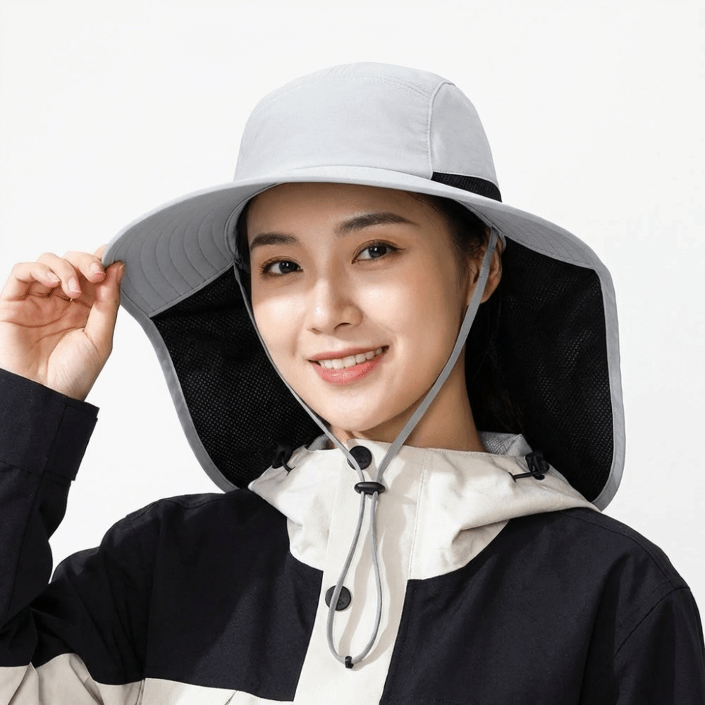 Chapéu de sol com aba larga, c - Bucket Hat Cotton avaliação e preço