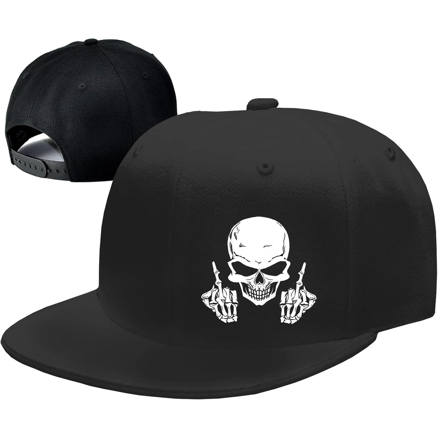 Chapéus snapback de dedo médio - Snapback Hat Flat avaliação e preço